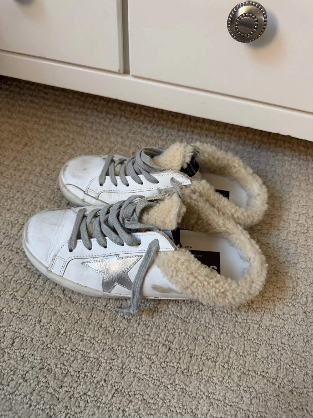 Golden Goose Superstar Sneakers (original price - $495)